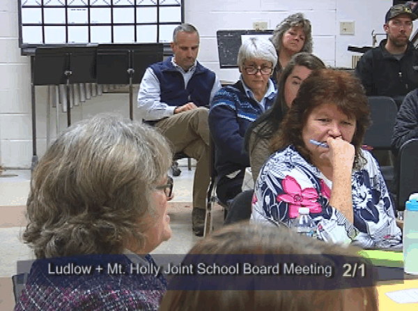 Ludlow + Mt. Holly Joint School Bds. 2/1