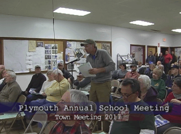 Plymouth Annual School & Town Meeting
