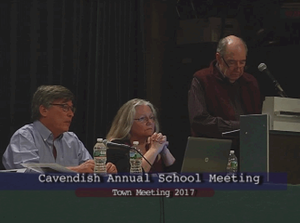 Cavendish Annual School & Town Mtg.