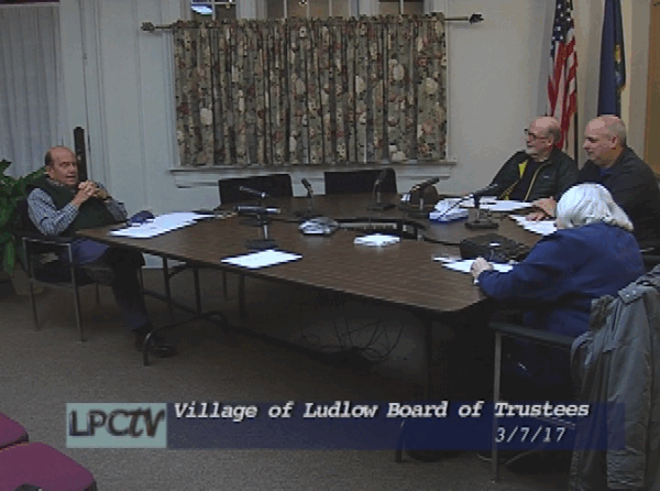 Ludlow Village Trustees 3/7