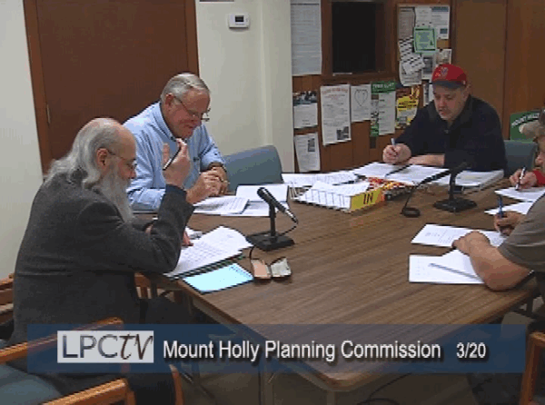 Mt. Holly Planning Cmsn. 3/20