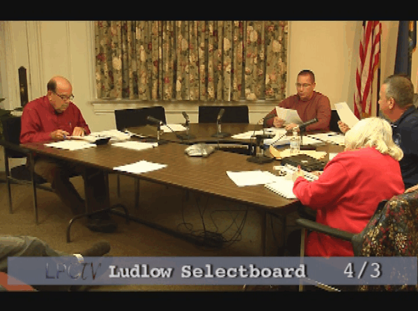 Ludlow Selectboard 4/3