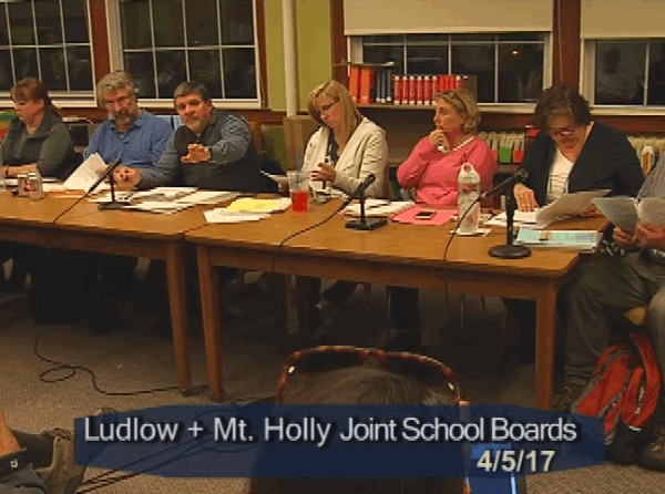Ludlow + Mt. Holly Joint School Bds. 4/5