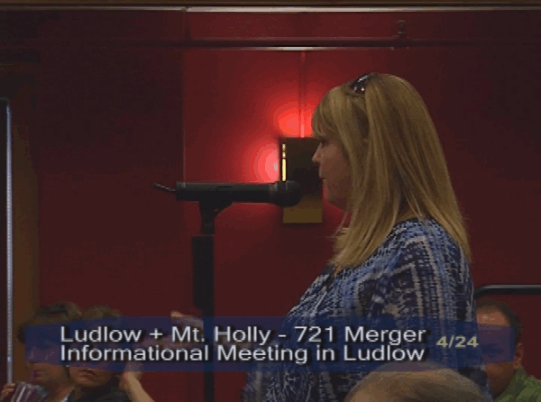 Ludlow & Mt. Holly Schools- 721 Merger Mtg. 4/24