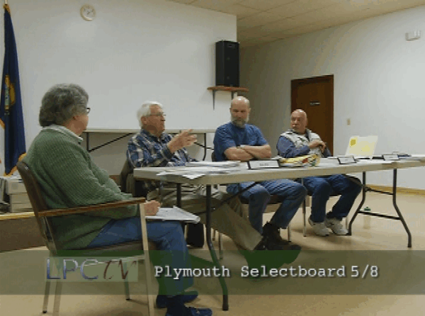 Plymouth Selectboard 5/8