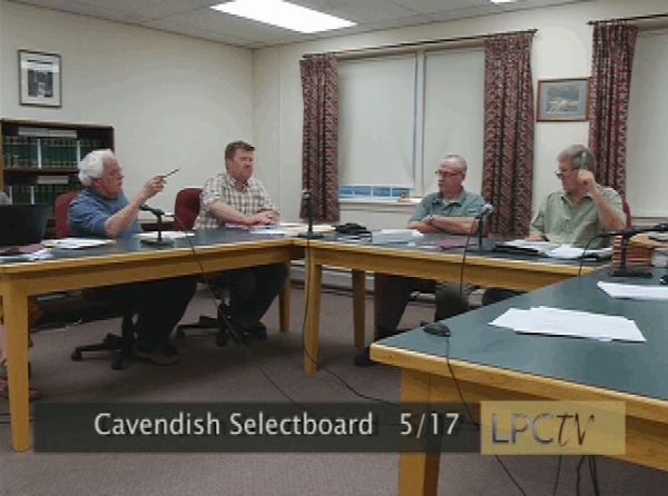 Cavendish Selectboard 5/17