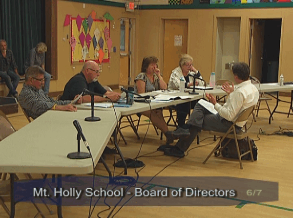 Mt. Holly School Bd. 6/7