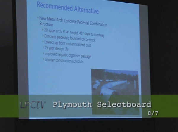 Plymouth Selectboard 8/7