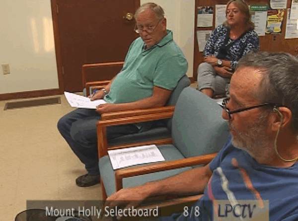 Mt. Holly Selectboard 8/8