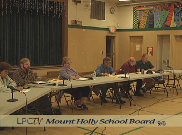 Mt. Holly School Bd. 9/6