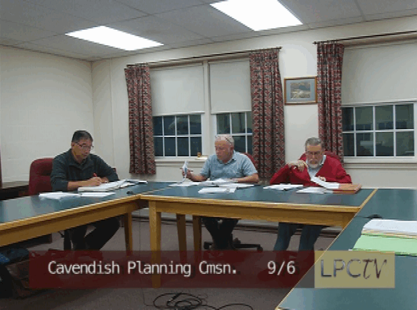 Cavendish Planning Cmsn. 9/6