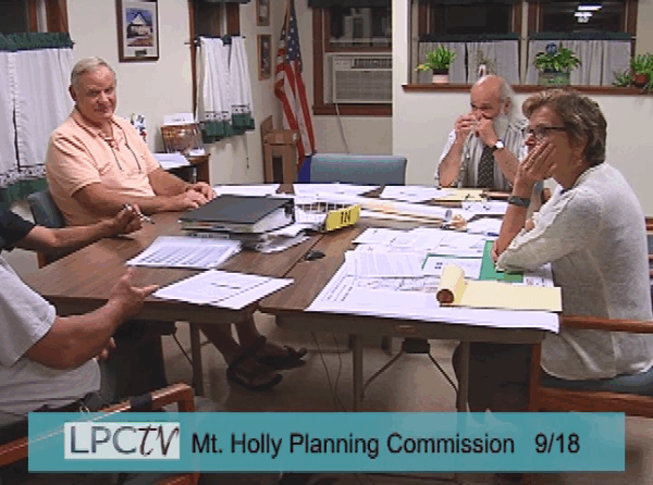 Mt. Holly Planning Cmsn. 9/18