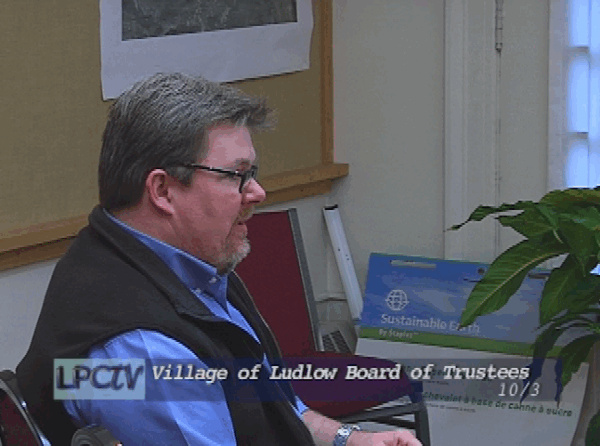 Village of Ludlow Bd. of Trustees 10/3