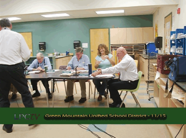 Green Mtn. Unified School District 10/10