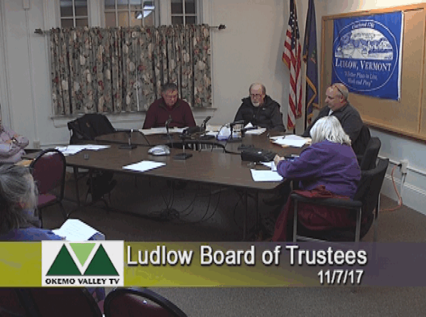 Village of Ludlow Bd. of Trustees 11/7
