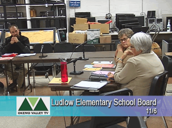 Ludlow Elementary School Bd. 11/6