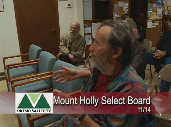 Mount Holly Selectboard 11/14