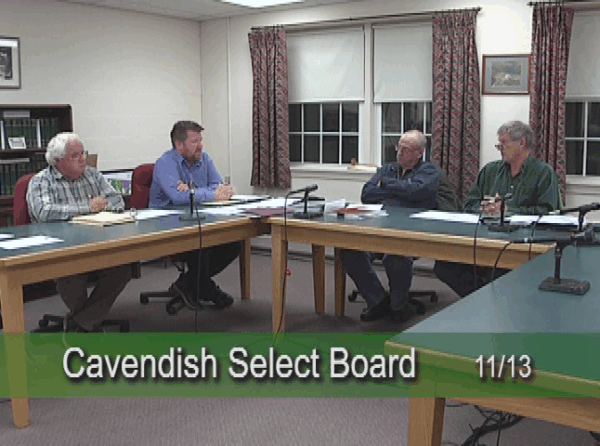 Cavendish Selectboard 11/14