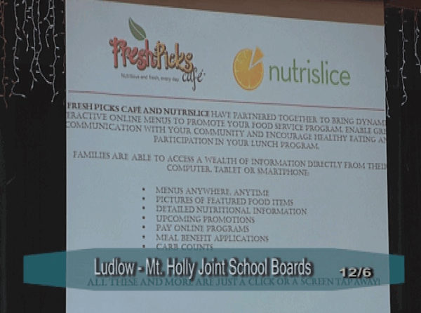 Ludlow & Mt. Holly Joint School Bds. 12/6