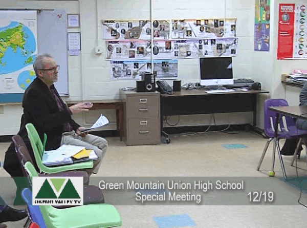 Green Mtn. Union HS Bd. Special Mtg.