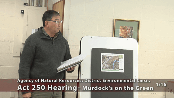 Act 250 Hearing in Cavendish 1/16