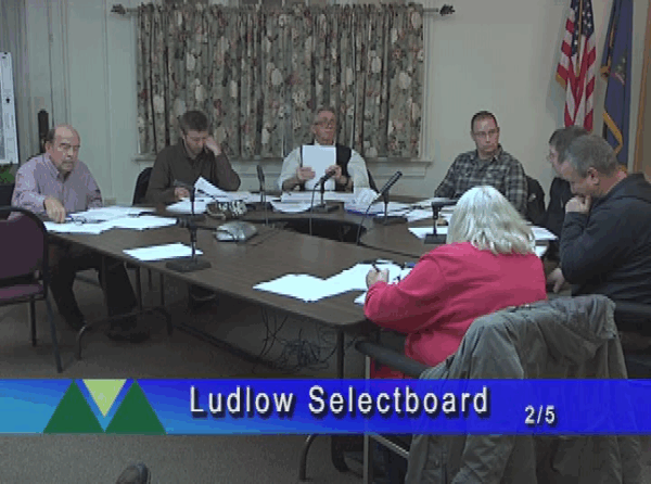 Ludlow Selectboard 2/5