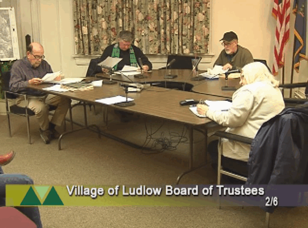 Village of Ludlow Bd. of Trustees 2/6