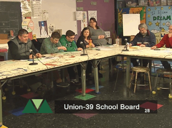 Union-39 School Board 2/8