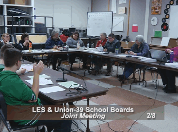 LES & U-39 Joint School Bds. 2/8