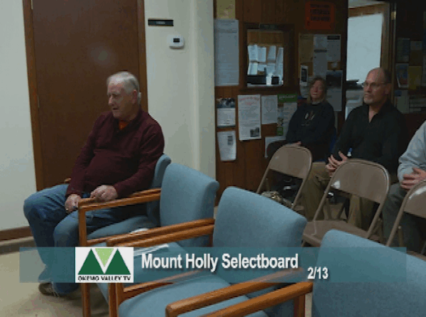 Mt. Holly Selectboard 2/13