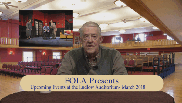 FOLA Presents- March 2018