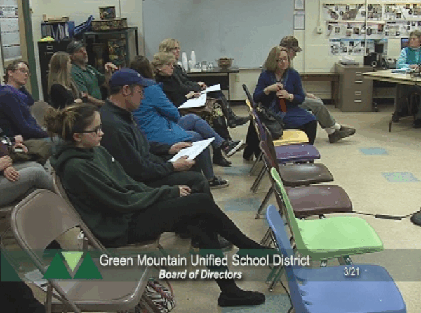Green Mt. Unified School Dist. Mtg. 3/21