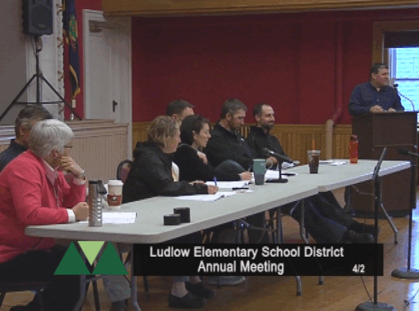 Ludlow School District Annual Mtg. 4/2