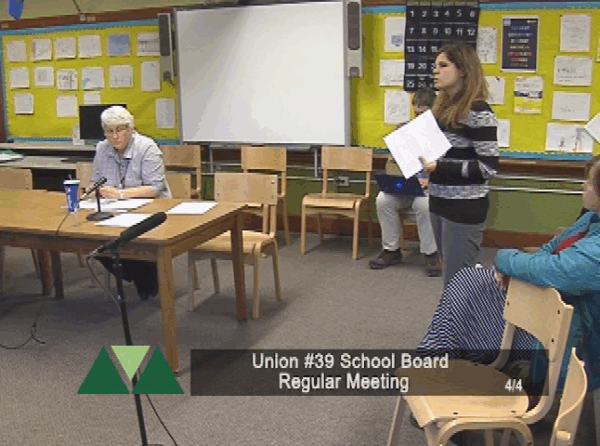 Union-39 School Board 4/4