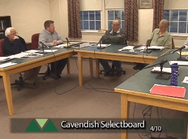 Cavendish Selectboard 4/9