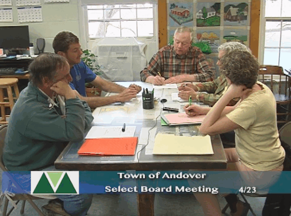 Andover Selectboard 4/23