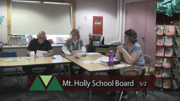 Mount Holly School Board 5/2