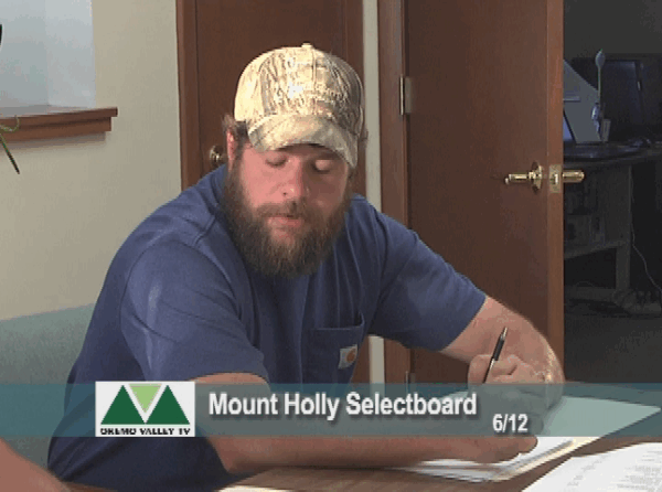 Mount Holly Selectboard 6/12