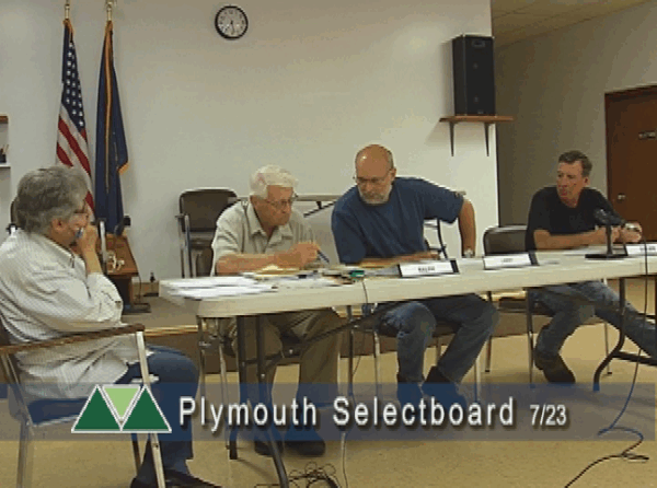 Plymouth Selectboard 7/23