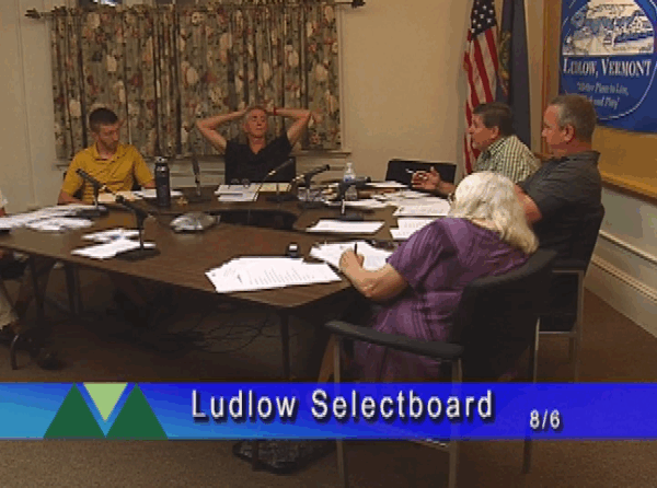 Ludlow Selectboard 8/6