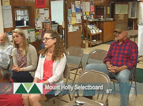 Mount Holly Selectboard 8/7
