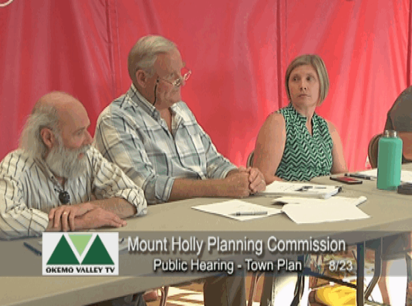 Mount Holly Planning Cmsn.- Town Plan 8/23