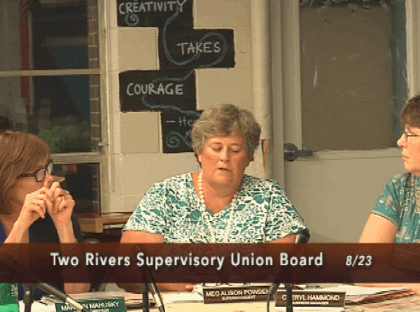 Two Rivers Supervisory Union Bd. 8/23