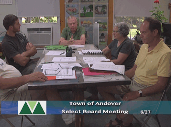 Andover Selectboard 8/27