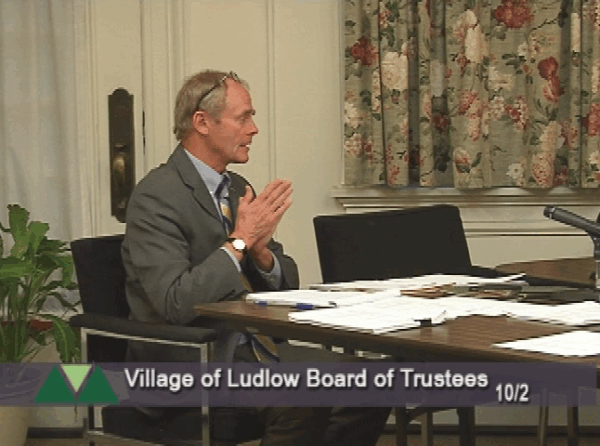 Village of Ludlow Bd. of Trustees 10/2