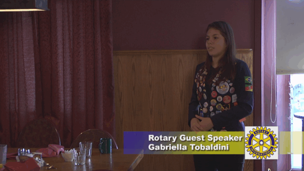 Foreign Exchange Student Gabriella Tobaldini