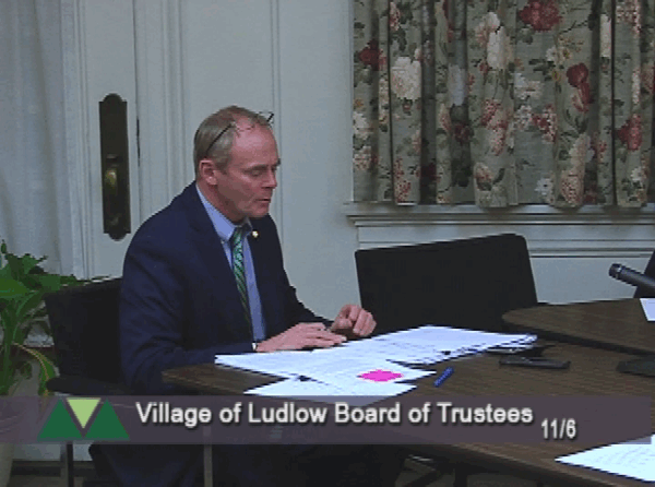 Ludlow Board of Trustees 11/6