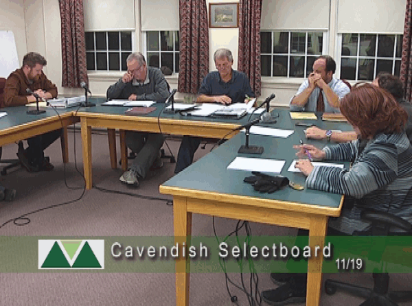Cavendish Selecboard 11/19