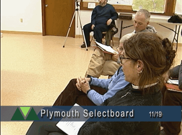 Plymouth Selectboard 11/19
