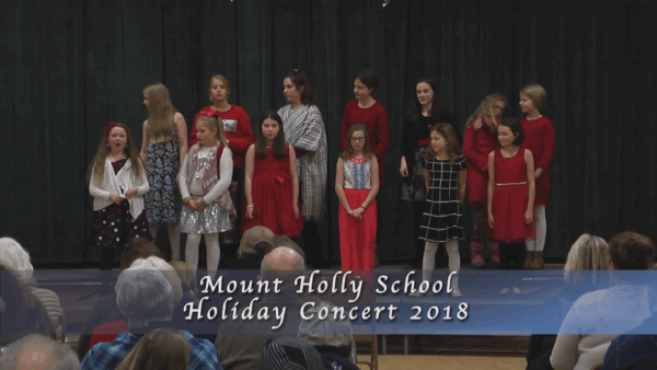 Mt. Holly School Holiday Concert 2018